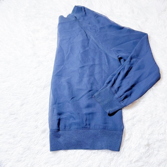 Ralph Lauren Rugby See Through Long Sleeve Crewneck SZ S - Picture 2 of 7